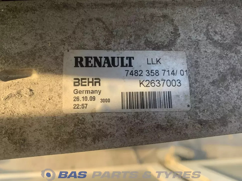 Renault Premium Euro 4-5 Koelerpakket Renault DXi11 430 7482358714 - Chladič pro Nákladní auto: obrázek 3 Renault Premium Euro 4-5 Koelerpakket Renault DXi11 430 7482358714 - Chladič pro Nákladní auto: obrázek 3