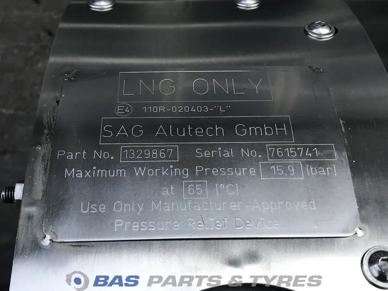 Scania LNG tank Scania 340 Liter 1776103 - Palivová nádrž pro Nákladní auto: obrázek 5 Scania LNG tank Scania 340 Liter 1776103 - Palivová nádrž pro Nákladní auto: obrázek 5