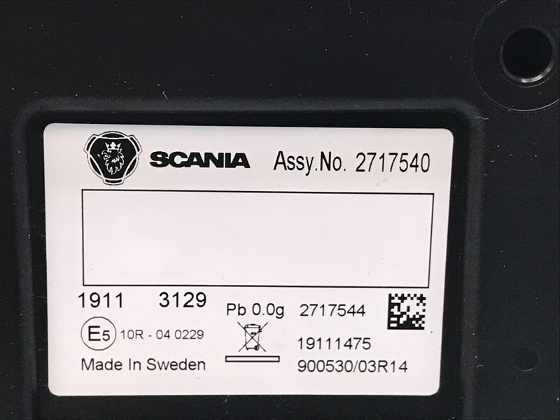 Scania R-Serie NextGen - Palubní deska pro Nákladní auto: obrázek 3 Scania R-Serie NextGen - Palubní deska pro Nákladní auto: obrázek 3