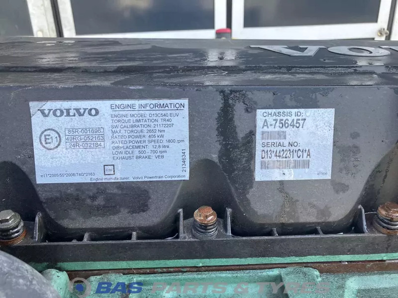 Volvo FH3 Motor Volvo D13C 540 C2 21625908 - Motor pro Nákladní auto: obrázek 5 Volvo FH3 Motor Volvo D13C 540 C2 21625908 - Motor pro Nákladní auto: obrázek 5