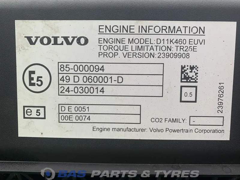 Volvo FM5 Motor Volvo D11K 460 K5 22611917 - Motor pro Nákladní auto: obrázek 5 Volvo FM5 Motor Volvo D11K 460 K5 22611917 - Motor pro Nákladní auto: obrázek 5