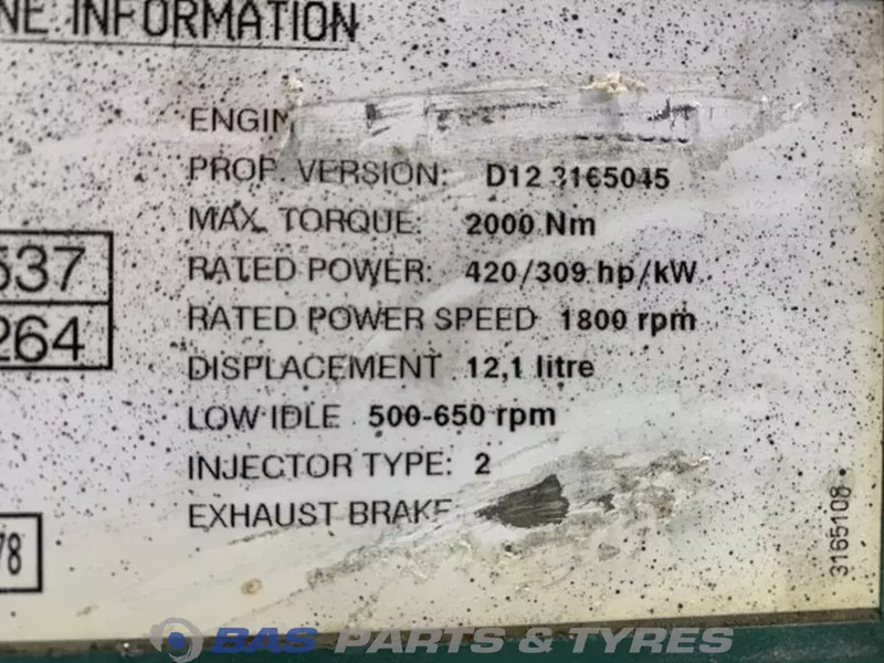 Volvo Motormanagement ECU Volvo 8170700 - Řídicí blok pro Nákladní auto: obrázek 5 Volvo Motormanagement ECU Volvo 8170700 - Řídicí blok pro Nákladní auto: obrázek 5