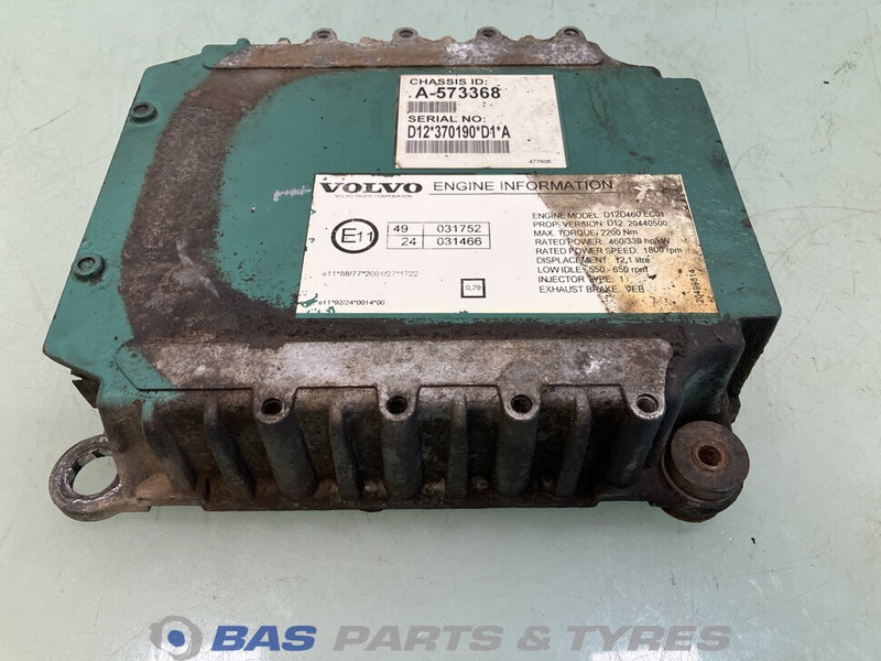 Volvo Motormanagement ECU Volvo 8170700 - Řídicí blok pro Nákladní auto: obrázek 1 Volvo Motormanagement ECU Volvo 8170700 - Řídicí blok pro Nákladní auto: obrázek 1