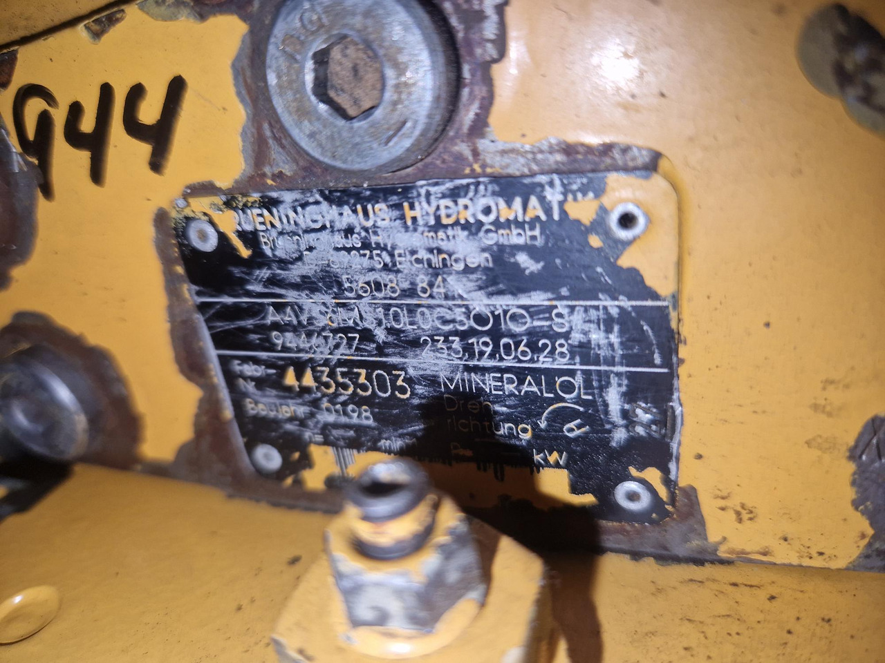 BRUENINGHAUS HYDROMATIC A4VG - Hydraulické čerpadlo pro Stavební technika: obrázek 2 BRUENINGHAUS HYDROMATIC A4VG - Hydraulické čerpadlo pro Stavební technika: obrázek 2