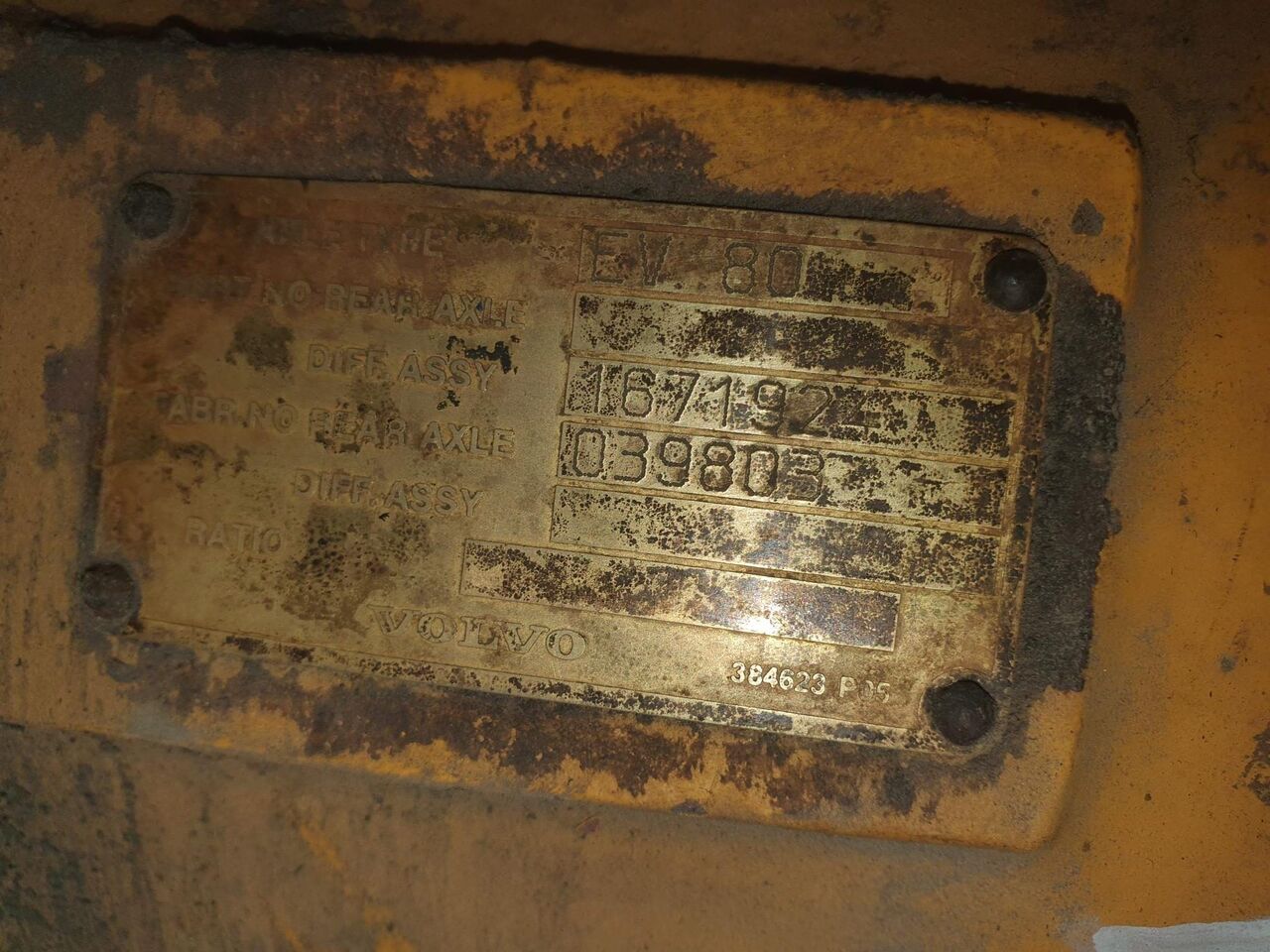 DIFERENCIAL PARA VOLVO A35 - Náprava a díly pro Stavební technika: obrázek 3 DIFERENCIAL PARA VOLVO A35 - Náprava a díly pro Stavební technika: obrázek 3