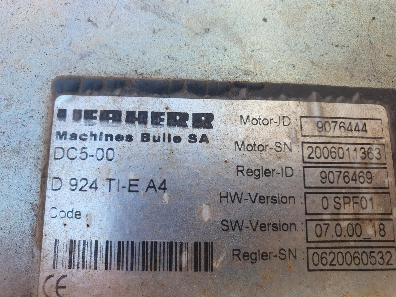 LIEBHERR D924 TI E A4 - Motor pro Stavební technika: obrázek 3 LIEBHERR D924 TI E A4 - Motor pro Stavební technika: obrázek 3