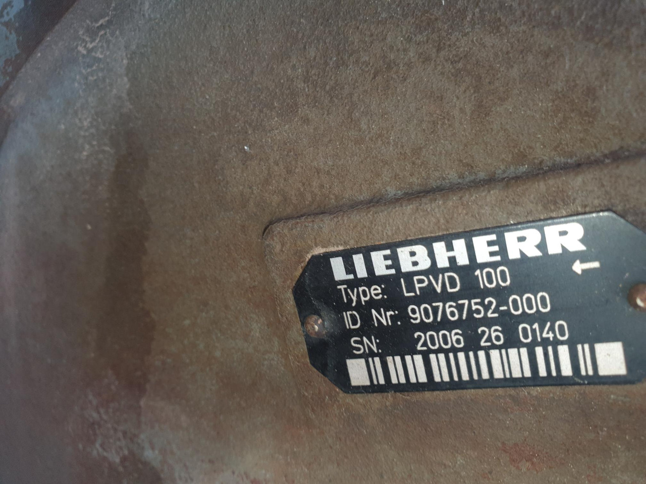 LIEBHERR LPVD100 - Hydraulické čerpadlo pro Stavební technika: obrázek 3 LIEBHERR LPVD100 - Hydraulické čerpadlo pro Stavební technika: obrázek 3