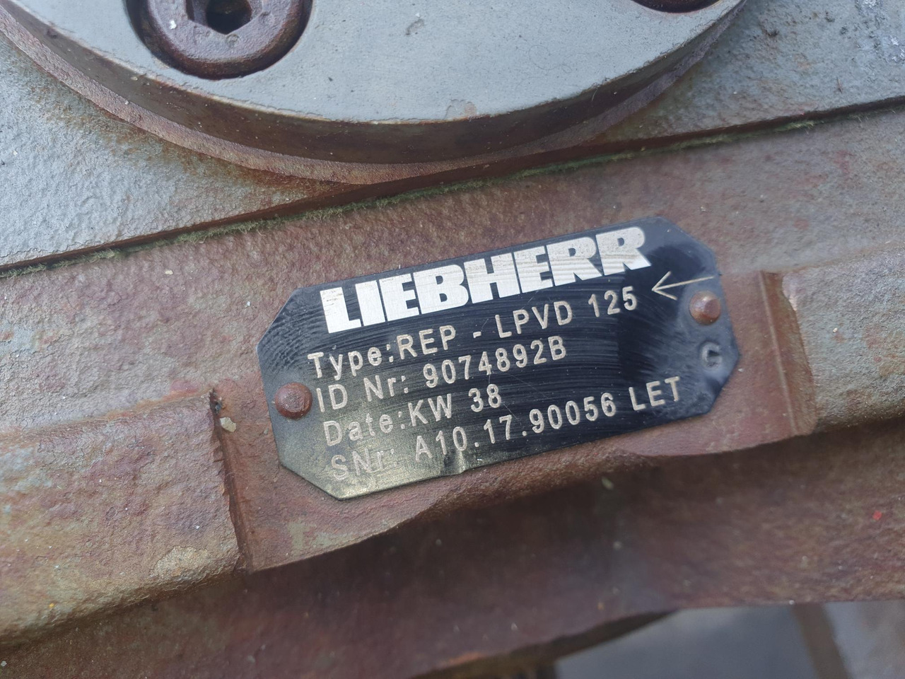 LIEBHERR LPVD125 - Hydraulické čerpadlo pro Stavební technika: obrázek 1 LIEBHERR LPVD125 - Hydraulické čerpadlo pro Stavební technika: obrázek 1