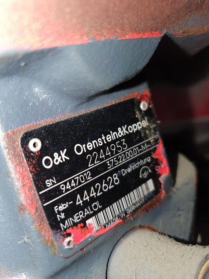 MOTOR DE TRASLACION PARA O&K RH16 - Hydraulický motor pro Rýpadlo: obrázek 3 MOTOR DE TRASLACION PARA O&K RH16 - Hydraulický motor pro Rýpadlo: obrázek 3