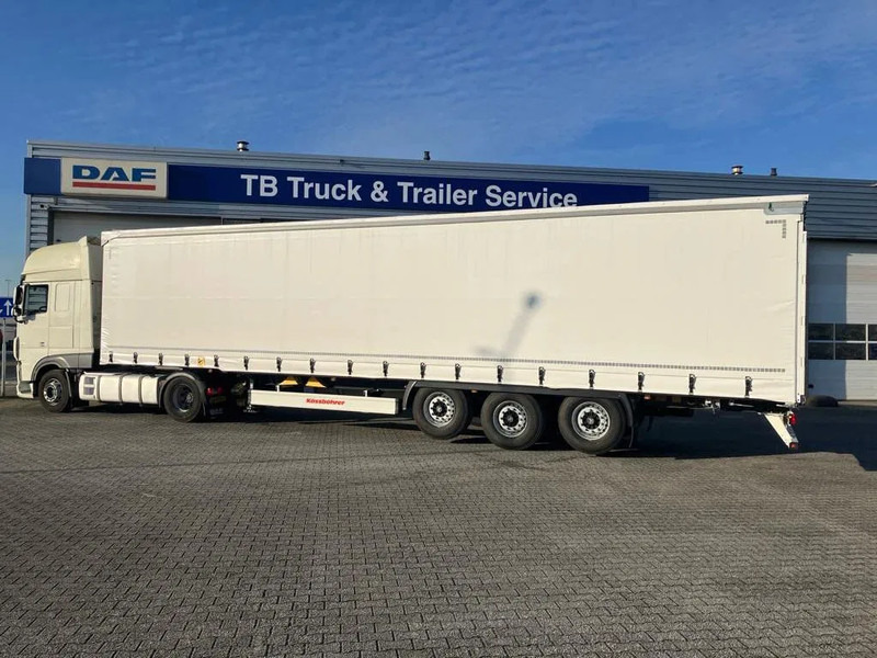 Kässbohrer SCS X / 90 - 12 / 27 Schuifzeilen met twee liftassen en hefdak 500mm - Plachtový návěs: obrázek 4 Kässbohrer SCS X / 90 - 12 / 27 Schuifzeilen met twee liftassen en hefdak 500mm - Plachtový návěs: obrázek 4