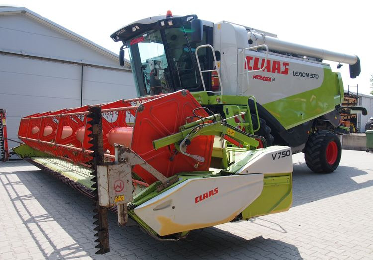 Kombajn zbożawy Claas Lexon 570 Kombajn zbożowy CLAAS LEXION 570+ heder VARIO 7,5m - Sklízecí mlátička: obrázek 2 Kombajn zbożawy Claas Lexon 570 Kombajn zbożowy CLAAS LEXION 570+ heder VARIO 7,5m - Sklízecí mlátička: obrázek 2