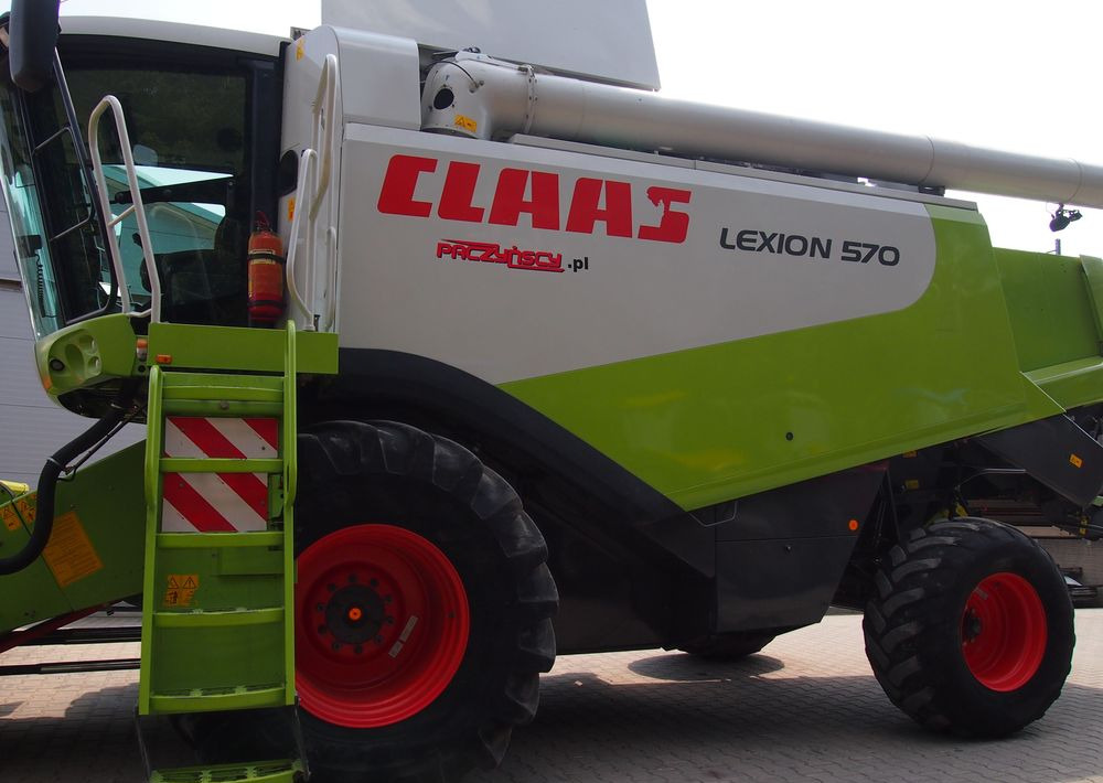 Kombajn zbożawy Claas Lexon 570 Kombajn zbożowy CLAAS LEXION 570+ heder VARIO 7,5m - Sklízecí mlátička: obrázek 4 Kombajn zbożawy Claas Lexon 570 Kombajn zbożowy CLAAS LEXION 570+ heder VARIO 7,5m - Sklízecí mlátička: obrázek 4