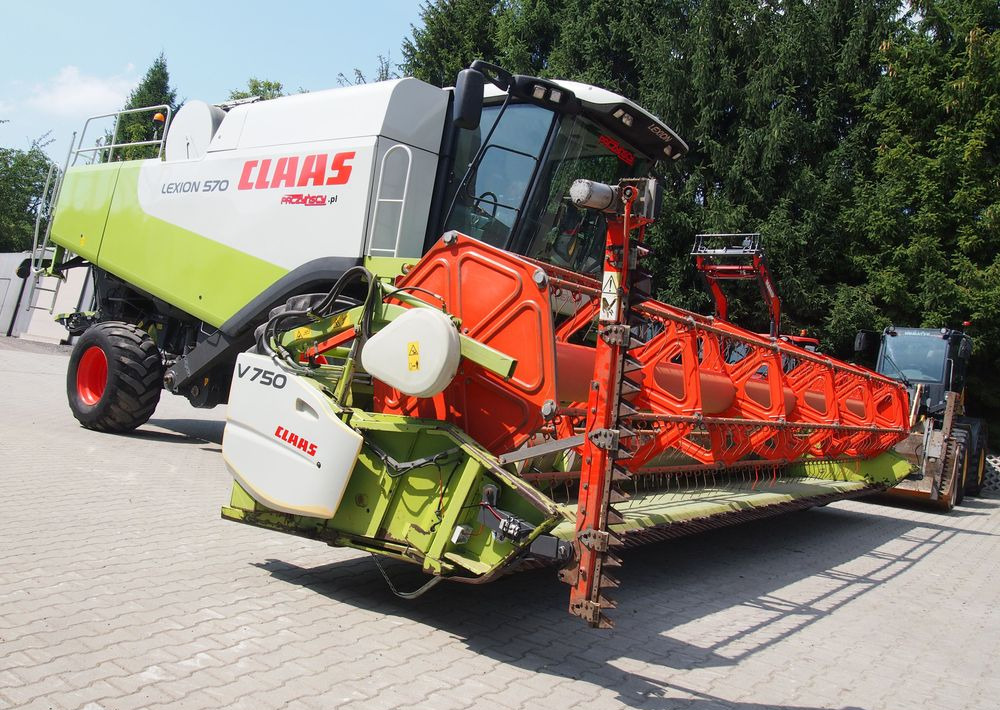 Kombajn zbożawy Claas Lexon 570 Kombajn zbożowy CLAAS LEXION 570+ heder VARIO 7,5m - Sklízecí mlátička: obrázek 3 Kombajn zbożawy Claas Lexon 570 Kombajn zbożowy CLAAS LEXION 570+ heder VARIO 7,5m - Sklízecí mlátička: obrázek 3