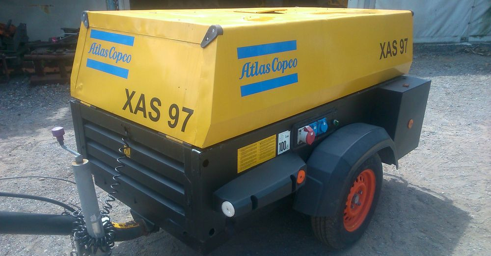 Kompresor Atlas Copco Atlas copco XAS 97 2015 Kompresor sprężarka śrubowa+ agregat prądotwórczy 12KVA - Mobilní kompresor: obrázek 2 Kompresor Atlas Copco Atlas copco XAS 97 2015 Kompresor sprężarka śrubowa+ agregat prądotwórczy 12KVA - Mobilní kompresor: obrázek 2