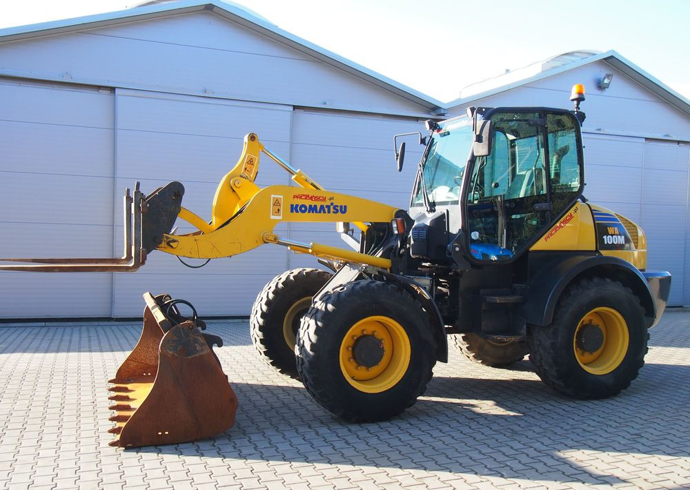 Ładowarka Komatsu WA100M 2007 Ładowarka Komatsu - Kolový nakladač: obrázek 5 Ładowarka Komatsu WA100M 2007 Ładowarka Komatsu - Kolový nakladač: obrázek 5