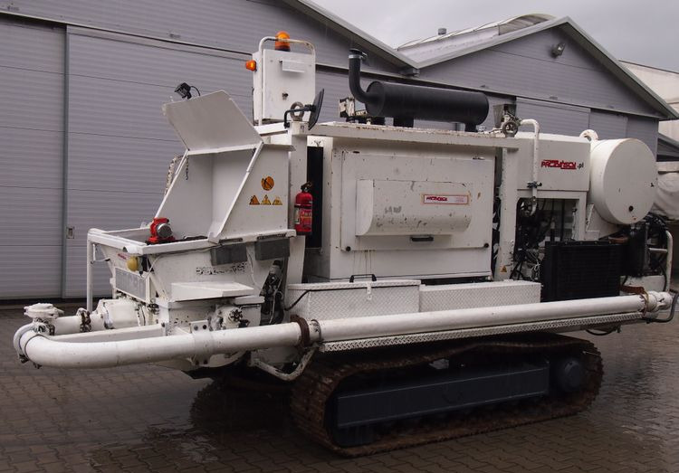 Pompa do betonu Mecbo Cartrack P4,65 APV 70bar 2009 Pompa do betonu MECBO P4,65 na gąsienicach - Stacionární čerpadlo betonu: obrázek 1 Pompa do betonu Mecbo Cartrack P4,65 APV 70bar 2009 Pompa do betonu MECBO P4,65 na gąsienicach - Stacionární čerpadlo betonu: obrázek 1