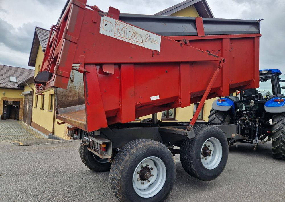 Przyczepa Mam MAM 14 1996 Podnoszona przednia oś hydraulicznie DMC 14T - Zemědělský sklápěcí přívěs: obrázek 5 Przyczepa Mam MAM 14 1996 Podnoszona przednia oś hydraulicznie DMC 14T - Zemědělský sklápěcí přívěs: obrázek 5