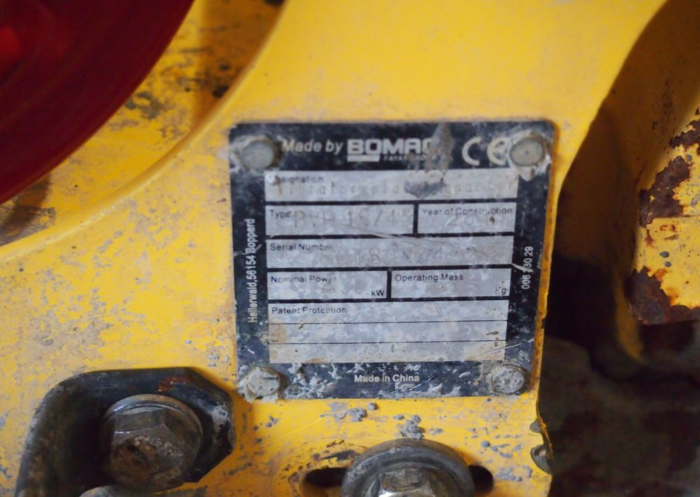 Ubijarka Bomag BVP 18/45 2019 Zagęszczarka Bomag 91 - Vibrační deska: obrázek 4 Ubijarka Bomag BVP 18/45 2019 Zagęszczarka Bomag 91 - Vibrační deska: obrázek 4