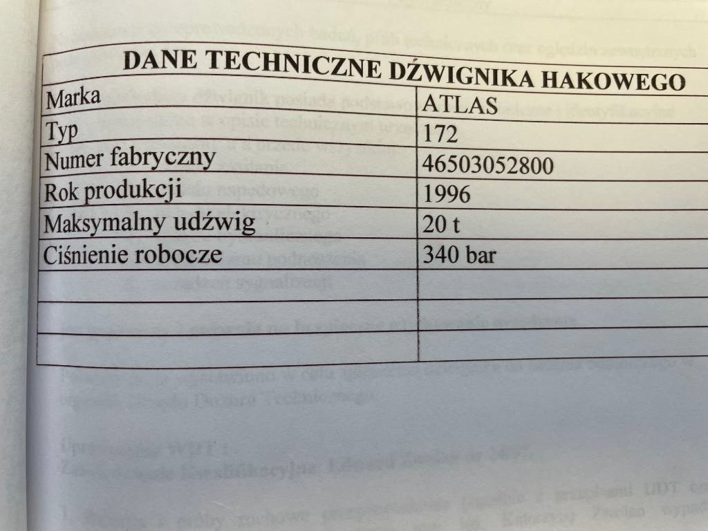 Hákový/ Ramenový nosič Atlas Dzwignik Hakowy: obrázek 10