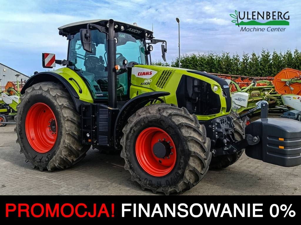 Claas Axion 870 Cmatic - Traktor: obrázek 1 Claas Axion 870 Cmatic - Traktor: obrázek 1