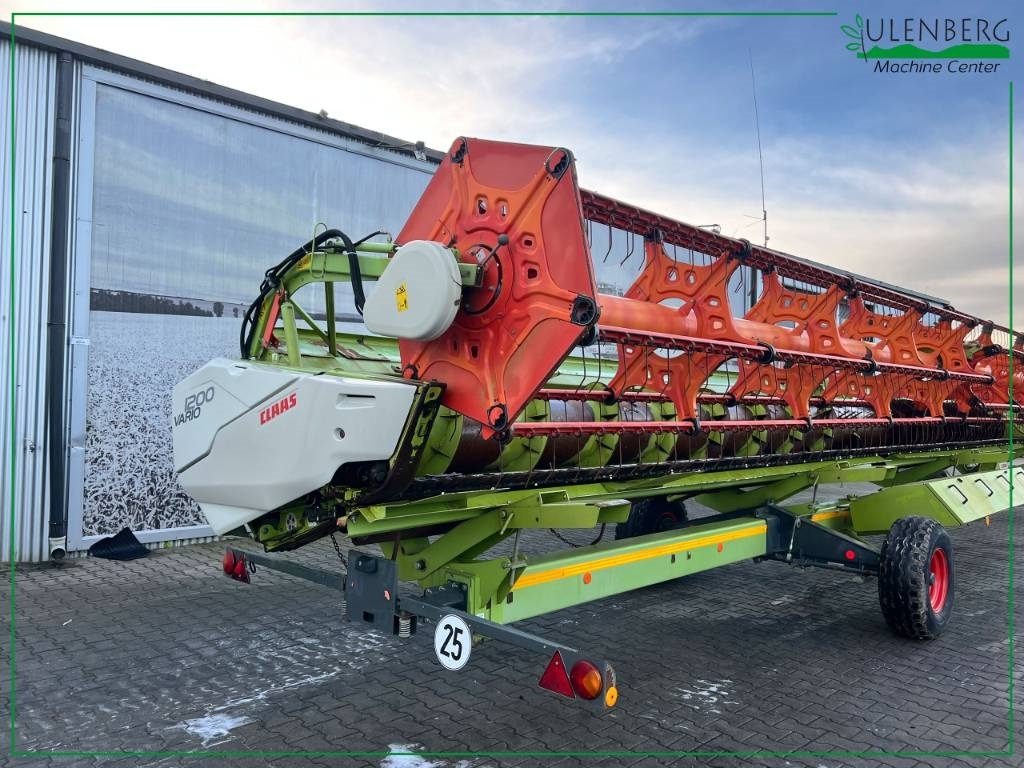 Žací lišta Claas Vario 1200 + wózek transportowy: obrázek 8 Žací lišta Claas Vario 1200 + wózek transportowy: obrázek 8