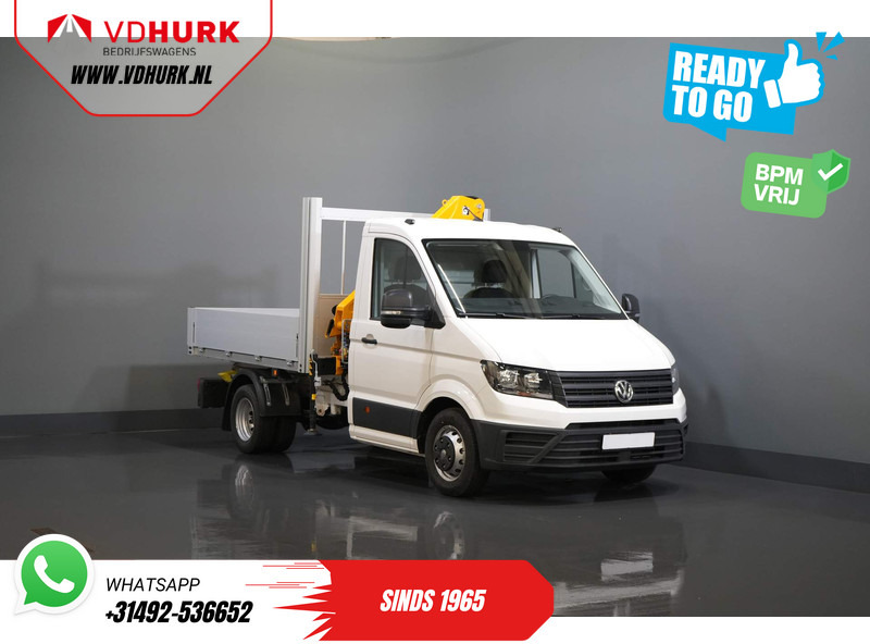 Dodávka Volkswagen Crafter 50 165 pk Effer 352S Kraan/ Crane/ Kran/ Autokran/ PTO/ Open laadbak/ Dubbel Lucht: obrázek 8