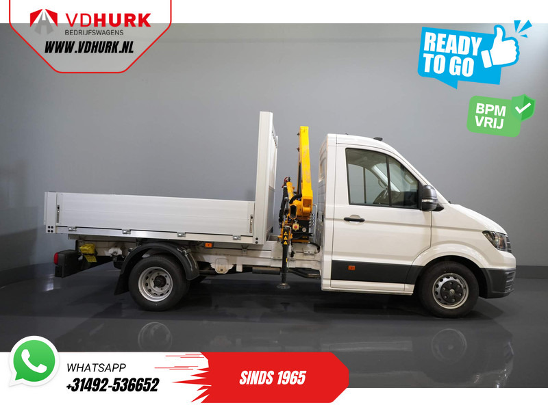 Dodávka Volkswagen Crafter 50 165 pk Effer 352S Kraan/ Crane/ Kran/ Autokran/ PTO/ Open laadbak/ Dubbel Lucht: obrázek 10