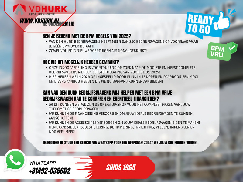 Furgon Fiat Scudo 2.0 MJ 145 pk L3 BPM VRIJ! Adapt.Cruise/ Climate/ Keyless/ Carplay/ Camera/ PDC: obrázek 8 Furgon Fiat Scudo 2.0 MJ 145 pk L3 BPM VRIJ! Adapt.Cruise/ Climate/ Keyless/ Carplay/ Camera/ PDC: obrázek 8