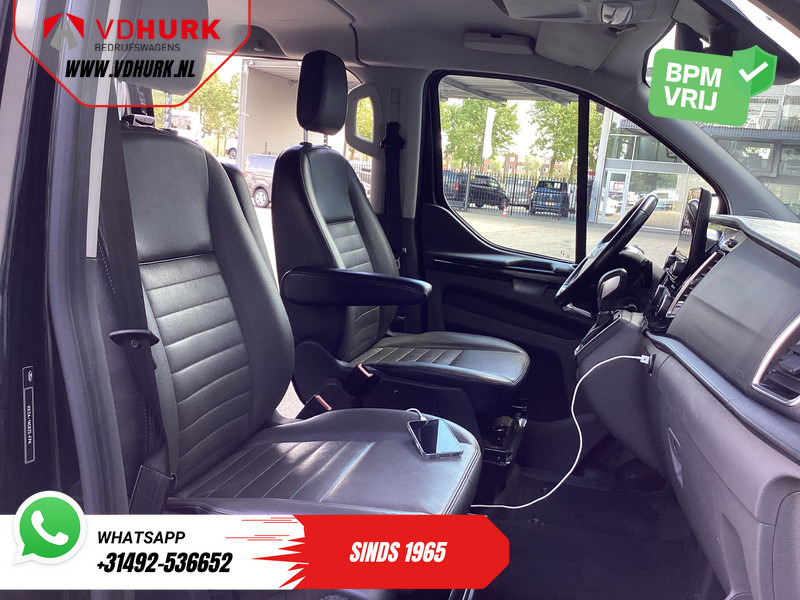Malá dodávka, Dodávka s dvojitou kabinou Ford Transit Custom 2.0 TDCI 170 pk Aut. L2 Limited DC Dubbel Cabine EXPORT ONLY Riem V.V/ Adapt.Cruise/ Bi-Xenon/ Leder/ 2xSchuifdeur/ Elek.Stoel/: obrázek 10