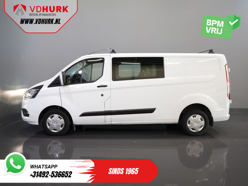 Malá dodávka, Dodávka s dvojitou kabinou Ford Transit Custom 2.0 TDCI L2 Trend DC Dubbel Cabine BPM VRIJ! Stoelverw./ Carplay/ 2.7t Trekverm./ Navi/ PDC/ Cruise: obrázek 10