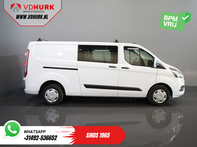 Malá dodávka, Dodávka s dvojitou kabinou Ford Transit Custom 2.0 TDCI L2 Trend DC Dubbel Cabine BPM VRIJ! Stoelverw./ Carplay/ 2.7t Trekverm./ Navi/ PDC/ Cruise: obrázek 11