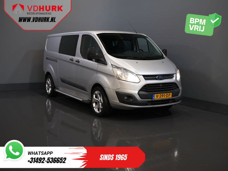 Ford Transit Custom 2.2 TDCI Trend Dubbel Cabine DC L2 BPM VRIJ! NL Auto/ Leder/ Stoelverw./ Camera/ PDC/ LMV/ Sidesteps - Malá dodávka, Dodávka s dvojitou kabinou: obrázek 1 Ford Transit Custom 2.2 TDCI Trend Dubbel Cabine DC L2 BPM VRIJ! NL Auto/ Leder/ Stoelverw./ Camera/ PDC/ LMV/ Sidesteps - Malá dodávka, Dodávka s dvojitou kabinou: obrázek 1