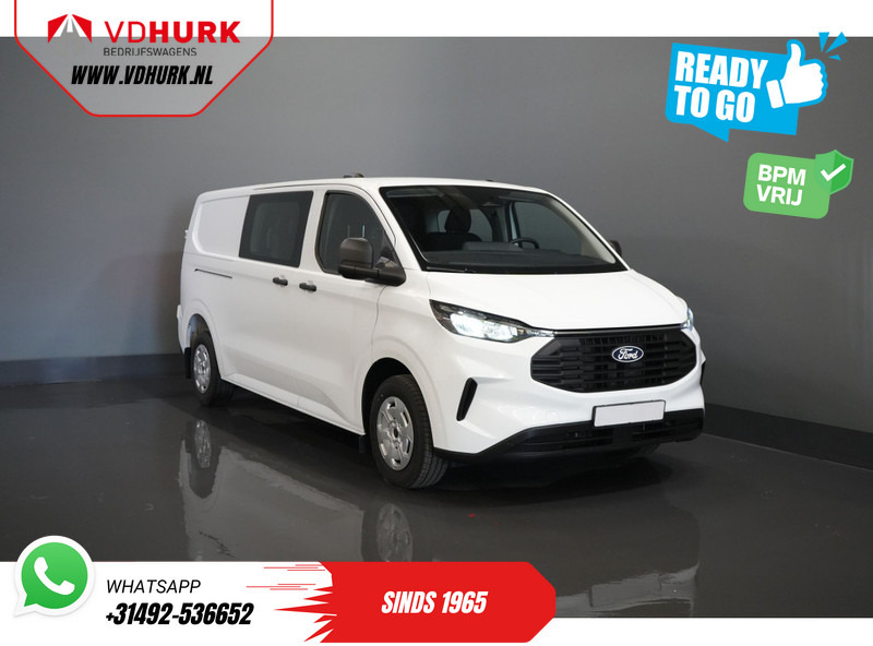 Ford Transit Custom 320 2.0 TDCI 136 pk L2 BPM VRIJ! DC Dubbel Cabine/ 5 jaar/200.000 km Garantie/ Carplay/ Climate/ Camera/ PDC/ Cruise - Malá dodávka, Dodávka s dvojitou kabinou: obrázek 1 Ford Transit Custom 320 2.0 TDCI 136 pk L2 BPM VRIJ! DC Dubbel Cabine/ 5 jaar/200.000 km Garantie/ Carplay/ Climate/ Camera/ PDC/ Cruise - Malá dodávka, Dodávka s dvojitou kabinou: obrázek 1