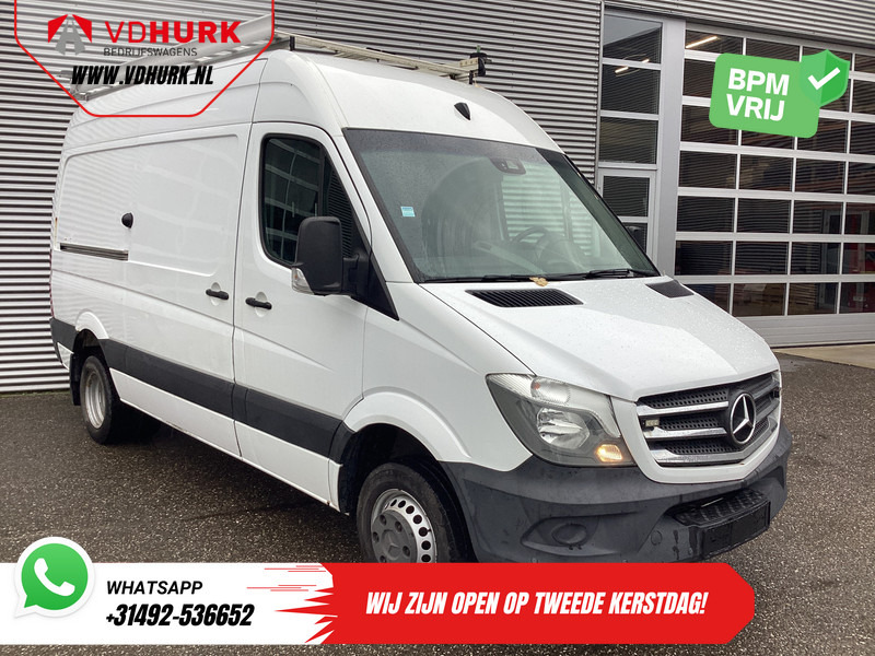 Mercedes-Benz Sprinter 516 2.2 CDI L2H2 EXPORT E6/ Dubbel Lucht/ 3.5t Trekverm./ Imperiaal + Ladder/ Airco/ PDC - Furgon: obrázek 1 Mercedes-Benz Sprinter 516 2.2 CDI L2H2 EXPORT E6/ Dubbel Lucht/ 3.5t Trekverm./ Imperiaal + Ladder/ Airco/ PDC - Furgon: obrázek 1