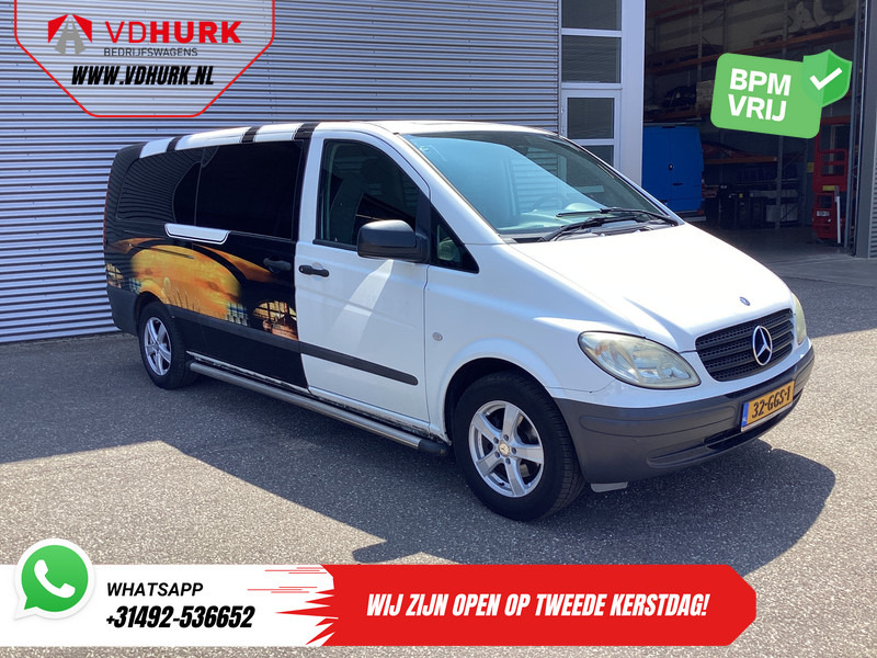Mercedes-Benz Vito 109 CDI L3 EXPORT ONLY (€7.744,- Incl. BTW/BPM Vrij!) 9 Persoons/ Kombi/ Combi/ 9P/ Sidebars/ Camera/ Trekhaak/ Airco - Minibus, Mikrobus: obrázek 1 Mercedes-Benz Vito 109 CDI L3 EXPORT ONLY (€7.744,- Incl. BTW/BPM Vrij!) 9 Persoons/ Kombi/ Combi/ 9P/ Sidebars/ Camera/ Trekhaak/ Airco - Minibus, Mikrobus: obrázek 1
