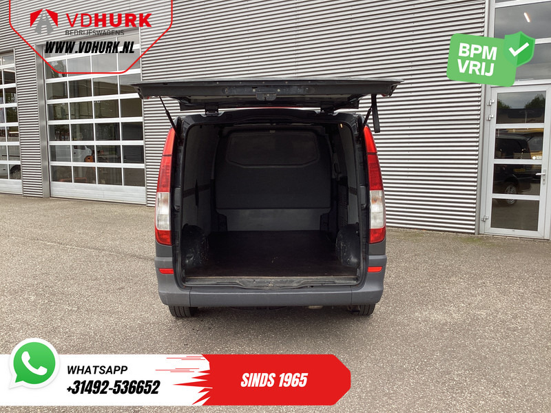 Mercedes-Benz Vito 110 CDI L3 EXPORT NL Auto/ APK 02-2026/ Airco/ LMV/ Sidebars/ Betimmering/ Radio - Malá dodávka: obrázek 5 Mercedes-Benz Vito 110 CDI L3 EXPORT NL Auto/ APK 02-2026/ Airco/ LMV/ Sidebars/ Betimmering/ Radio - Malá dodávka: obrázek 5