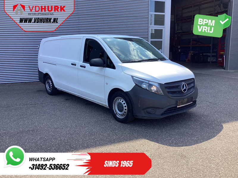Mercedes-Benz Vito 116 CDI L3 XL EXPORT ONLY 2xSchuifdeur/ Standkachel/ Stoelverw./ Cruise/ Airco/ Trekhaak - Furgon: obrázek 1 Mercedes-Benz Vito 116 CDI L3 XL EXPORT ONLY 2xSchuifdeur/ Standkachel/ Stoelverw./ Cruise/ Airco/ Trekhaak - Furgon: obrázek 1