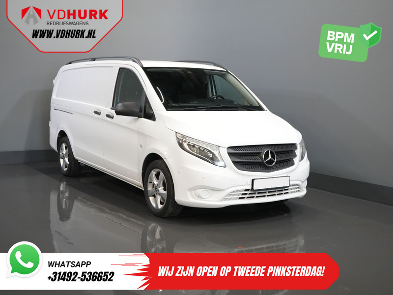 Mercedes-Benz Vito 119 CDI Aut. L3 EXPORT ONLY LED/ Standkachel/ Stoelverw./ Navi/ PDC/ Camera/ Trekhaak - Malá dodávka: obrázek 1 Mercedes-Benz Vito 119 CDI Aut. L3 EXPORT ONLY LED/ Standkachel/ Stoelverw./ Navi/ PDC/ Camera/ Trekhaak - Malá dodávka: obrázek 1