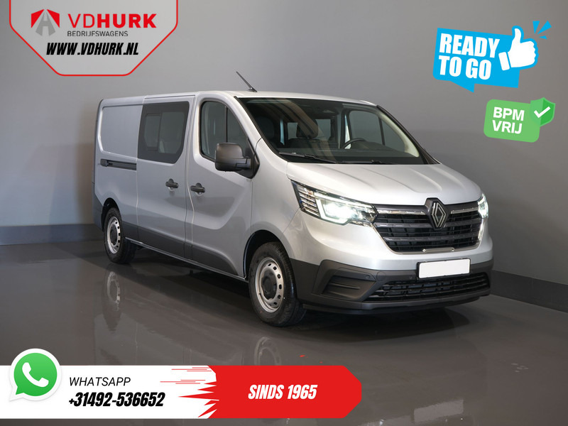Renault Trafic 2.0 dCi 130 pk L2 BPM VRIJ! DC Dubbel Cabine LED/ 2xSchuifdeur/ Navi/ Carplay/ Camera/ PDC/ Cruise - Malá dodávka, Dodávka s dvojitou kabinou: obrázek 1 Renault Trafic 2.0 dCi 130 pk L2 BPM VRIJ! DC Dubbel Cabine LED/ 2xSchuifdeur/ Navi/ Carplay/ Camera/ PDC/ Cruise - Malá dodávka, Dodávka s dvojitou kabinou: obrázek 1