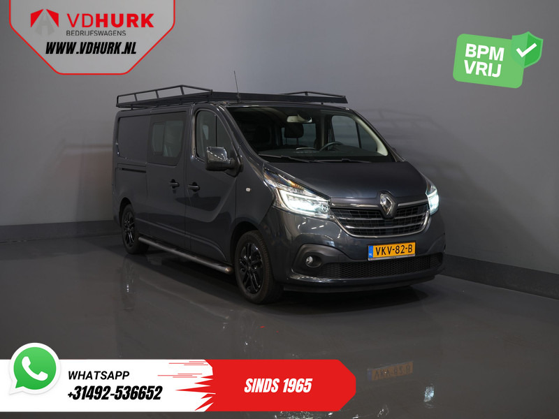 Renault Trafic 2.0 dCi 145 pk Aut. L2 DC Dubbel Cabine BPM VRIJ! 2xSchuifdeur/ LED/ Stoelverw./ Climate/ Cruise/ Imperiaal/ Sidebars/ Trekhaak/ - Malá dodávka, Dodávka s dvojitou kabinou: obrázek 1 Renault Trafic 2.0 dCi 145 pk Aut. L2 DC Dubbel Cabine BPM VRIJ! 2xSchuifdeur/ LED/ Stoelverw./ Climate/ Cruise/ Imperiaal/ Sidebars/ Trekhaak/ - Malá dodávka, Dodávka s dvojitou kabinou: obrázek 1
