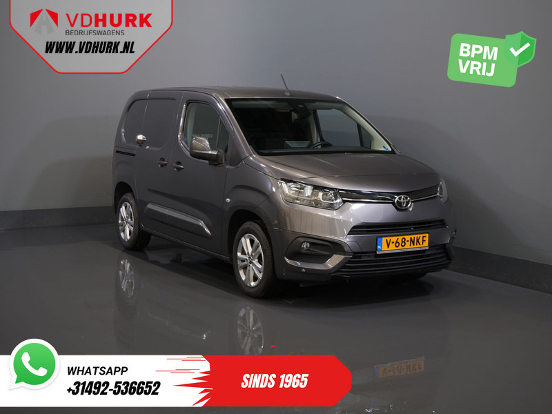 Toyota PROACE CITY 1.2 Turbo 130 pk Aut. BENZINE 3Pers./ Stoelverw./ Climate/ Keyless/ Carplay/ Cruise/ PDC/ Trekhaak - Malá dodávka: obrázek 1 Toyota PROACE CITY 1.2 Turbo 130 pk Aut. BENZINE 3Pers./ Stoelverw./ Climate/ Keyless/ Carplay/ Cruise/ PDC/ Trekhaak - Malá dodávka: obrázek 1