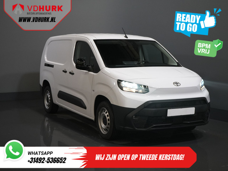 Toyota PROACE CITY 1.5 130 pk Aut. L2 BPM VRIJ! LED/ Virtual Cockpit/ 3 pers./ Carplay/ Camera/ Climate/ PDC/ Cruise - Malá dodávka: obrázek 1 Toyota PROACE CITY 1.5 130 pk Aut. L2 BPM VRIJ! LED/ Virtual Cockpit/ 3 pers./ Carplay/ Camera/ Climate/ PDC/ Cruise - Malá dodávka: obrázek 1