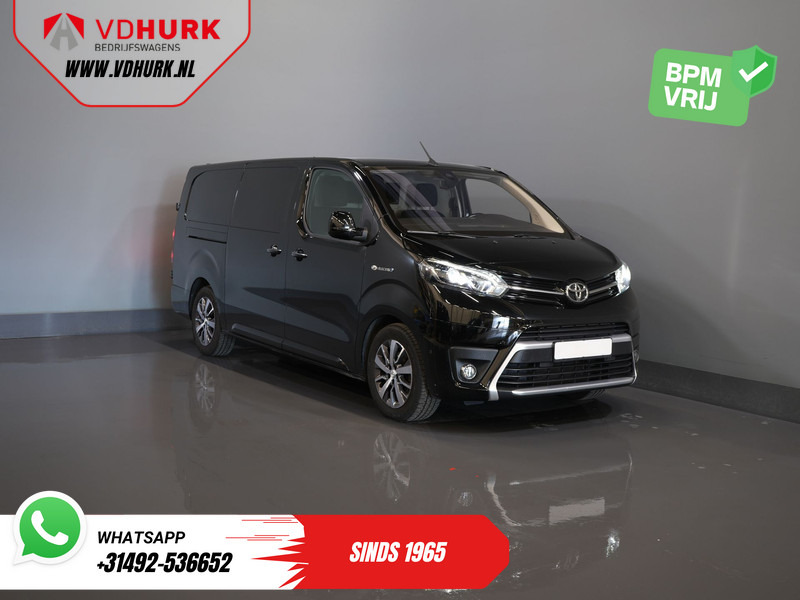 Toyota PROACE Electric Worker 75 kWh 265km WLTP L3 Xenon/ 2x Schuifdeur/ Standkachel/ Stoelverw./ Carplay/ Climate/ Camera/ LMV/ Trekhaak - Malá dodávka, Elektrická dodávka: obrázek 1 Toyota PROACE Electric Worker 75 kWh 265km WLTP L3 Xenon/ 2x Schuifdeur/ Standkachel/ Stoelverw./ Carplay/ Climate/ Camera/ LMV/ Trekhaak - Malá dodávka, Elektrická dodávka: obrázek 1