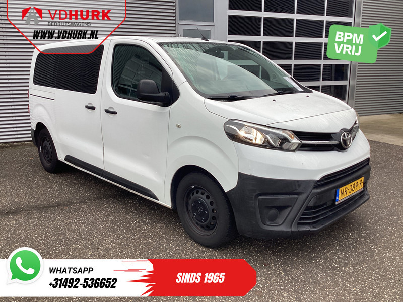 Toyota Proace Shuttle 1.6 D-4D Incl. BTW/BPM € 12.975,- EXPORT Kombi/ Combi/ 9 Pers./ 9P/ Shuttle/ Airco/ Cruise/ PDC/ Sidebars - Minibus, Mikrobus: obrázek 1 Toyota Proace Shuttle 1.6 D-4D Incl. BTW/BPM € 12.975,- EXPORT Kombi/ Combi/ 9 Pers./ 9P/ Shuttle/ Airco/ Cruise/ PDC/ Sidebars - Minibus, Mikrobus: obrázek 1