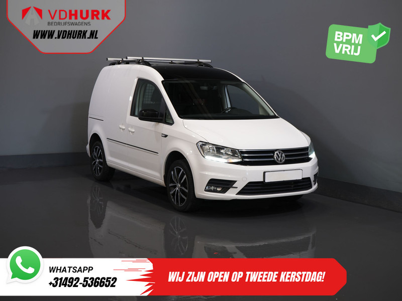 Volkswagen Caddy 2.0 TDI 100 pk DSG Aut. BPM VRIJ! Edition 35 Carplay/ Stoelverw./ Standkachel/ Cruise/ Airco/ PDC/ LMV/ Dakdragers/ Trekhaak/ In - Furgon: obrázek 1 Volkswagen Caddy 2.0 TDI 100 pk DSG Aut. BPM VRIJ! Edition 35 Carplay/ Stoelverw./ Standkachel/ Cruise/ Airco/ PDC/ LMV/ Dakdragers/ Trekhaak/ In - Furgon: obrázek 1