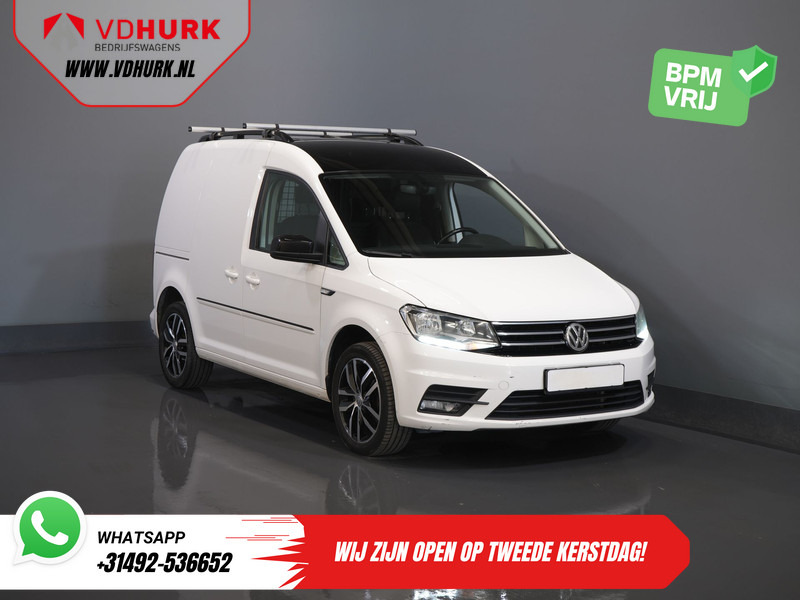 Volkswagen Caddy 2.0 TDI 100 pk DSG Aut. BPM VRIJ! Edition 35 Carplay/ Stoelverw./ Standkachel/ Cruise/ Airco/ PDC/ LMV/ Dakdragers/ Trekhaak/ In - Furgon: obrázek 1 Volkswagen Caddy 2.0 TDI 100 pk DSG Aut. BPM VRIJ! Edition 35 Carplay/ Stoelverw./ Standkachel/ Cruise/ Airco/ PDC/ LMV/ Dakdragers/ Trekhaak/ In - Furgon: obrázek 1