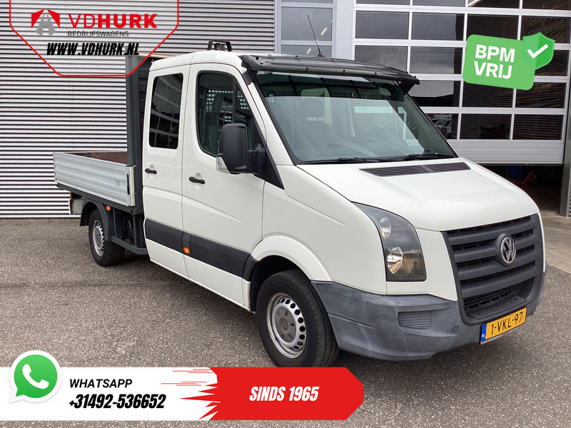 Volkswagen Crafter 2.5 TDI EXPORT Open laadbak 268x201x40/ 5 cil./ 7 Pers./ Trekhaak/ Airco/ Radio - Dodávka valník, Dodávka s dvojitou kabinou: obrázek 1 Volkswagen Crafter 2.5 TDI EXPORT Open laadbak 268x201x40/ 5 cil./ 7 Pers./ Trekhaak/ Airco/ Radio - Dodávka valník, Dodávka s dvojitou kabinou: obrázek 1