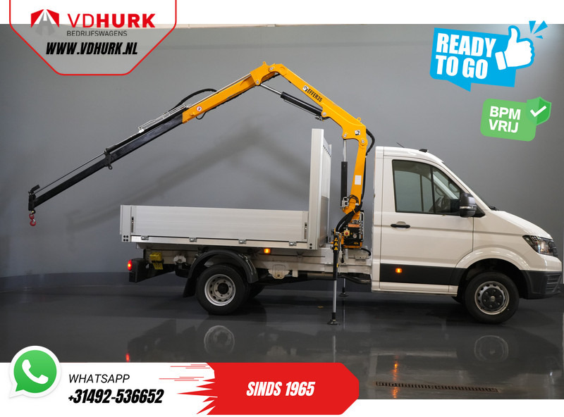 Volkswagen Crafter 50 165 pk Effer 352S Kraan/ Crane/ Kran/ Autokran/ PTO/ Open laadbak/ Dubbel Lucht - Dodávka valník: obrázek 2 Volkswagen Crafter 50 165 pk Effer 352S Kraan/ Crane/ Kran/ Autokran/ PTO/ Open laadbak/ Dubbel Lucht - Dodávka valník: obrázek 2