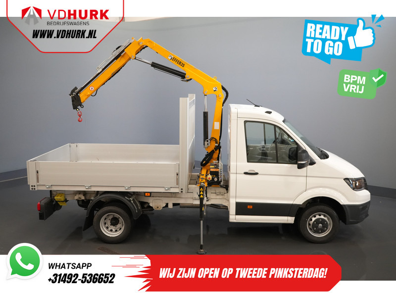 Volkswagen Crafter 50 165 pk Effer 352S Kraan/ Crane/ Kran/ Autokran/ PTO/ Open laadbak/ Dubbel Lucht - Dodávka valník: obrázek 4 Volkswagen Crafter 50 165 pk Effer 352S Kraan/ Crane/ Kran/ Autokran/ PTO/ Open laadbak/ Dubbel Lucht - Dodávka valník: obrázek 4