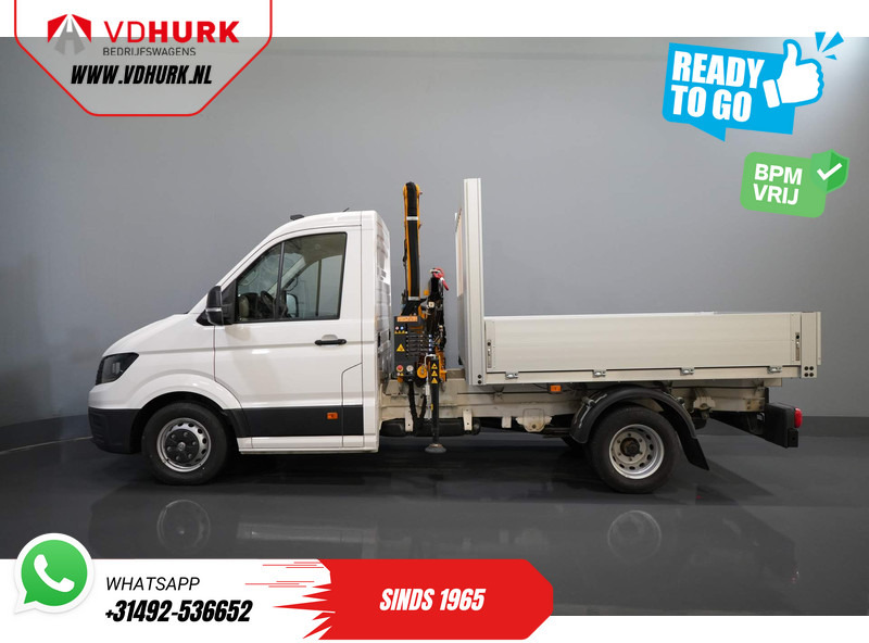 Dodávka valník Volkswagen Crafter 50 165 pk Effer 352S Kraan/ Crane/ Kran/ Autokran/ PTO/ Open laadbak/ Dubbel Lucht: obrázek 9